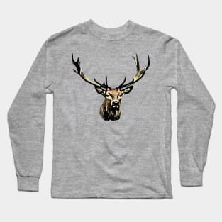 Red deer (Cervus elaphus) Long Sleeve T-Shirt